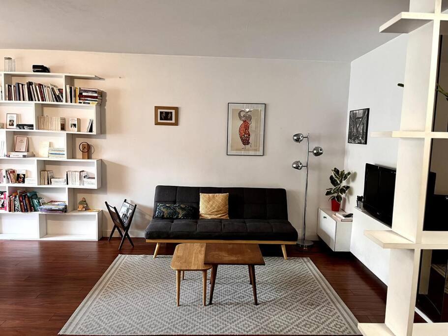 Paris : Appartement Familial Avec Parking Prive Кліші Екстер'єр фото